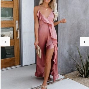 Vici silk dress